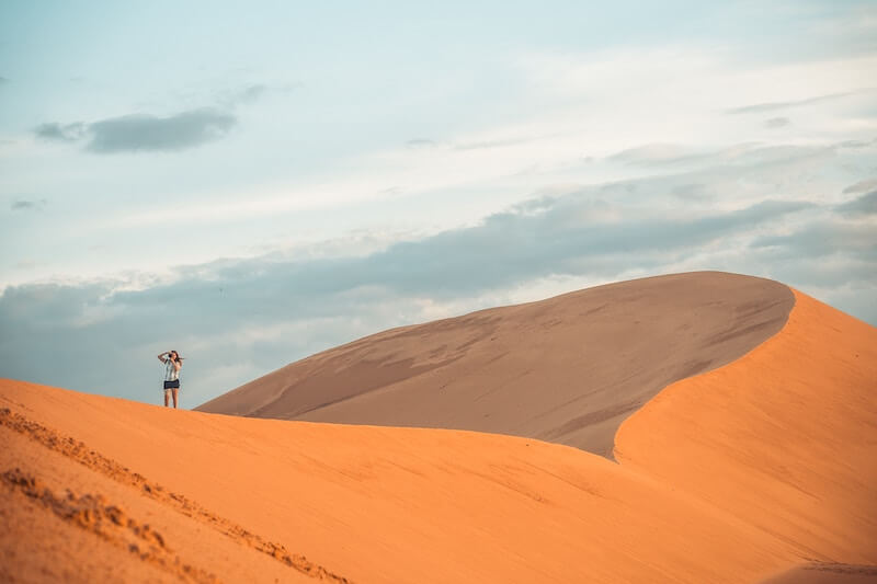 Red Dunes near Phan Thiet Vietnam